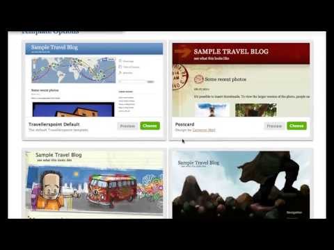 How To Create Your First Travel Blog - Choosing The Design