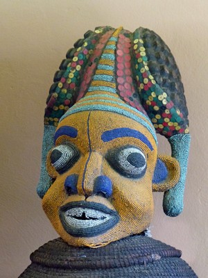 Art work at Ngala Lodge