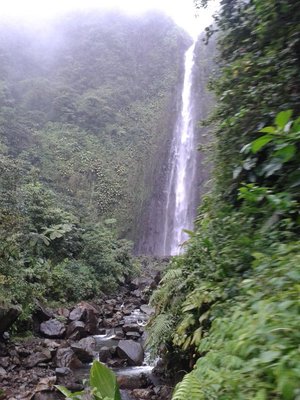 Deuxième chute du Carbet