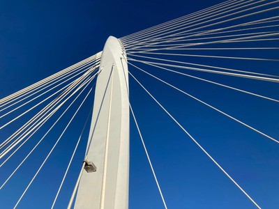 Prins Claus Bridge detail