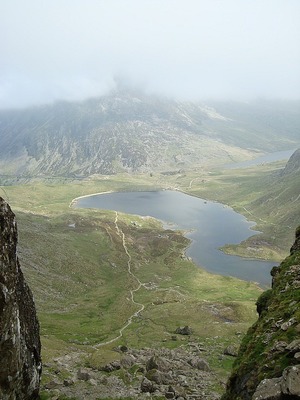 Snowdonia National Park - view from Tryfan