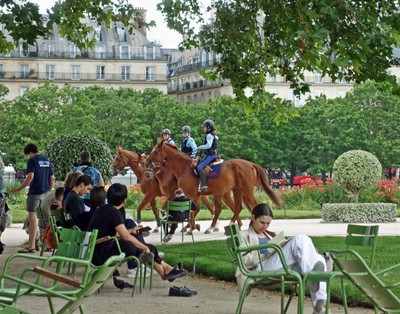 Tuileries Gardens - You see everything here