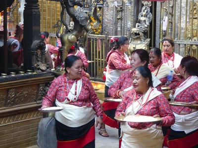 In Hiranya Varna Mahavihar, Patan