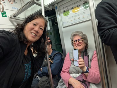 using our Hakone pass to get to Hakone and around the sights