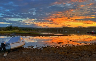 Sunset at Lock Etive