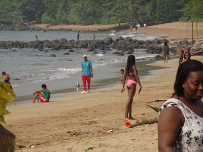 Arena Blanca, Bioko Island