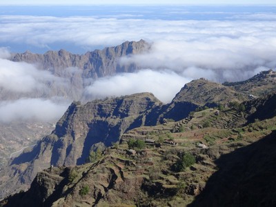 Les crêtes de Santo Antão