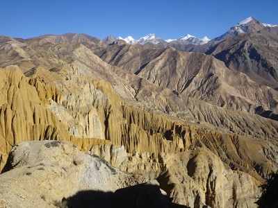 Redescente dans la vallée de la Kali Gandaki