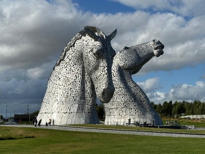 The Kelpies, Falkirk, Scotland.