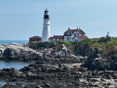 Portland Head Lighthouse from north trail