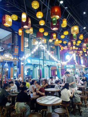 Food Court in Icon Siam Mall, Bangkok, Thailand.