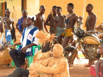 Poro (Panther Man) Dance of the Senufo People