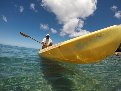 Up close with a vendor in St. Lucia