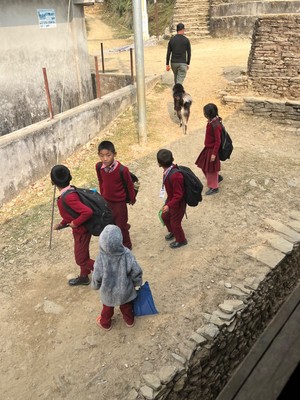 Off to school they go