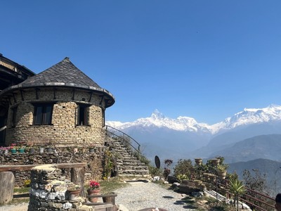 A slice of heaven above Pokhara