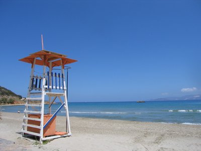 Empty beach