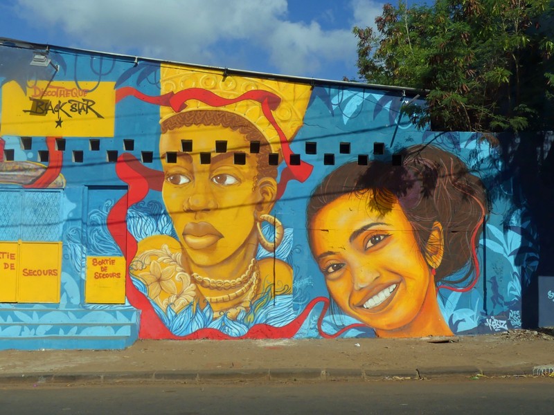 Street art in Antsiranana, Madagascar