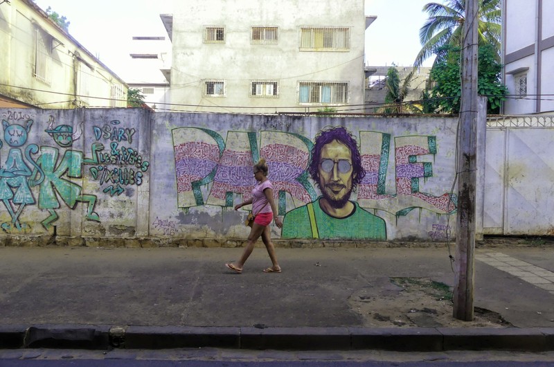 Street art in Antsiranana, Madagascar