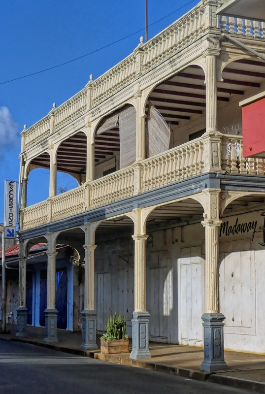Old building in Antsiranana, Madagascar