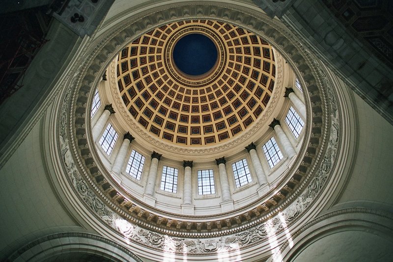 Inside El Capitolio in Havana