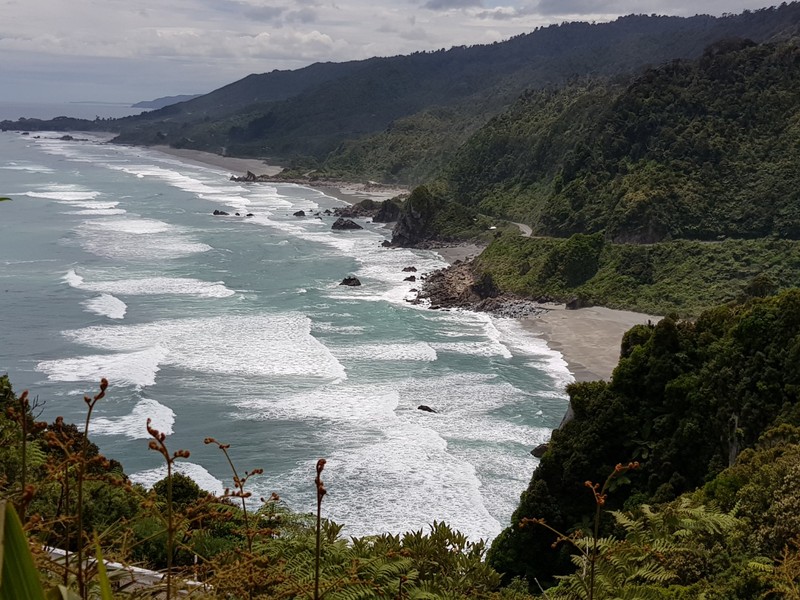 The West Cost just north of Punakaiki
