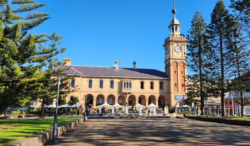 The former Customs House, Newcastle