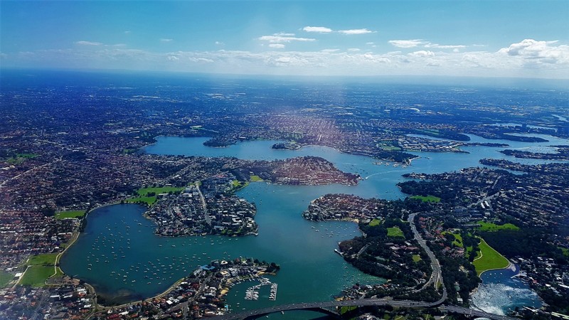 Arriving in Sydney