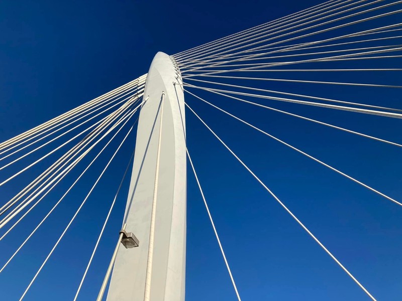 Prins Claus Bridge detail