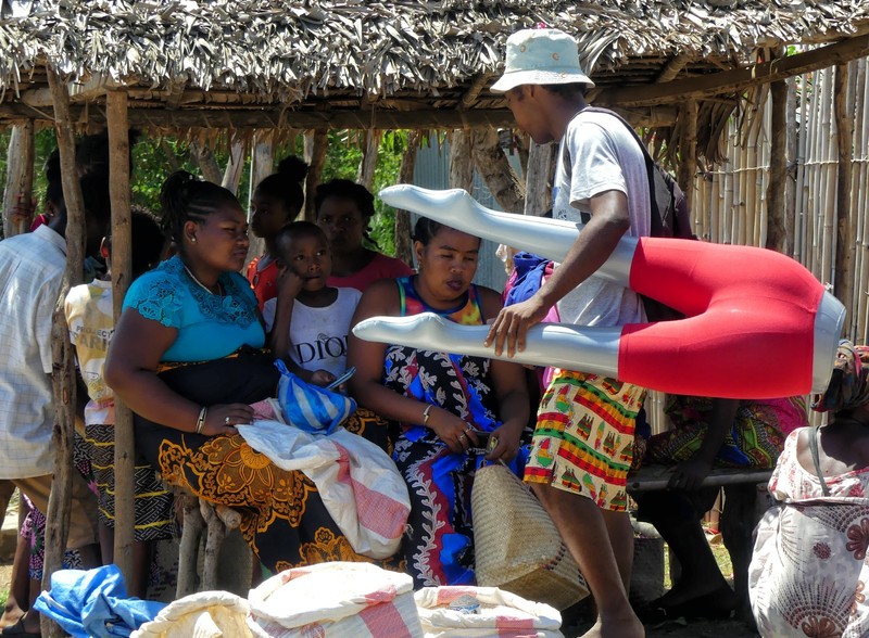 Village market day, Madagascar