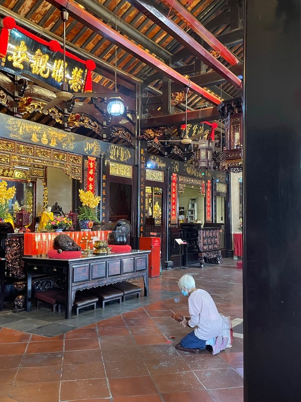 The Chinese temple in Melaka