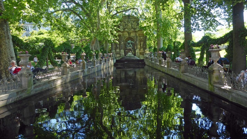 Medici Fountain at the Luxembourg Gardens