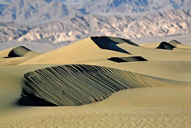Death Valley Dunes at Sunset