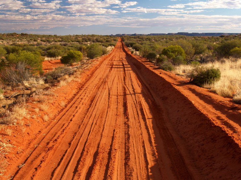 Fink track South Australia