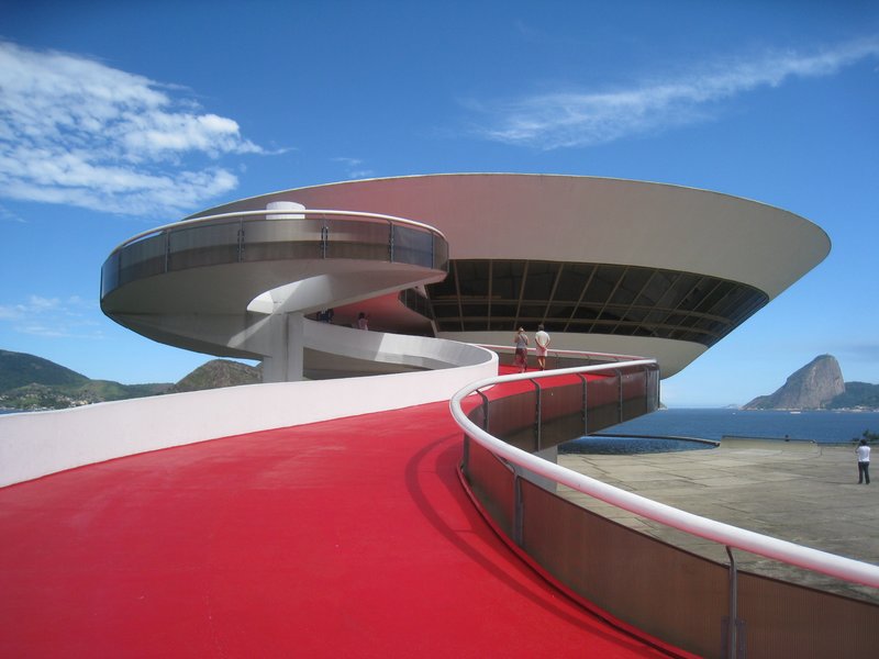 Niemeyer´s Contemporary Art Museum in Niteroi