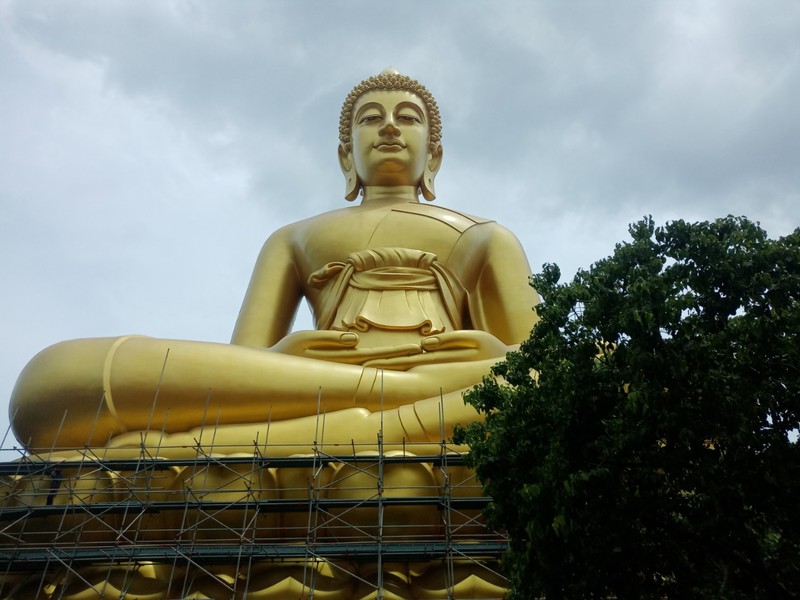 Biggest Buddha in Bangkok.