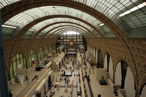 Musee d'Orsay from above