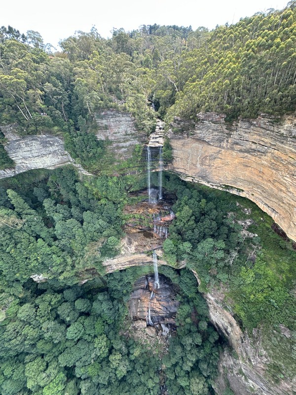 Katoomba Falls viewed from the Scenic Skyway