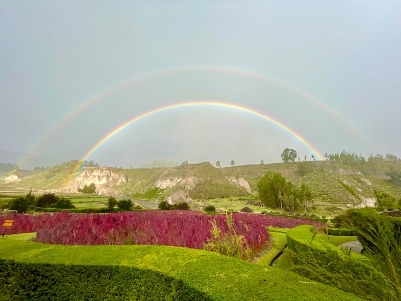 2- Somewhere under the rainbow… way up Colca Valley // Farbenspiel über dem Colcatal