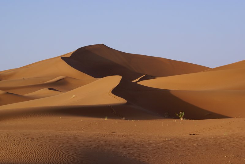 Erg Chigaga sand dunes