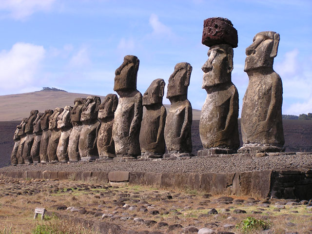 Moai - Easter Island, Chile