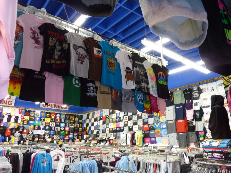 T-shirt shop, Venice Beach