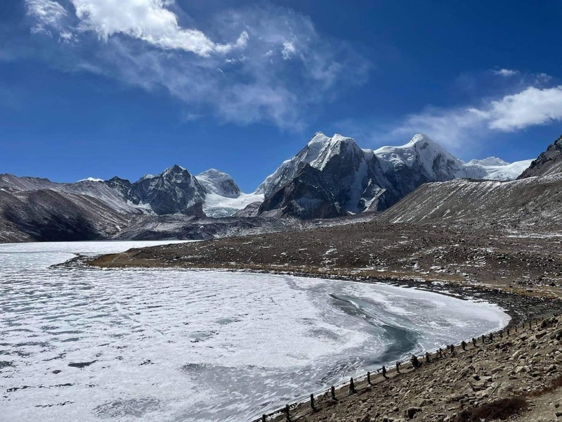 Gurudongmar lake