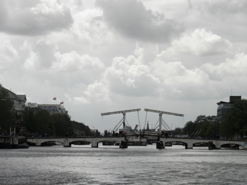 The skinny bridge Amsterdam