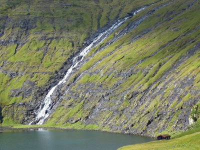 Waterfall at Saksun, Streymoy