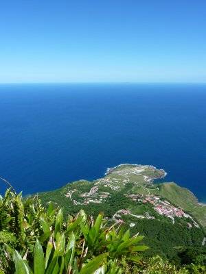 View from the top of Mount Scenery, Saba