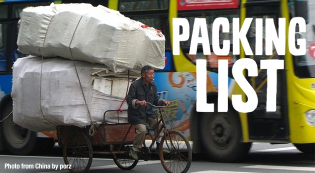 Packing List