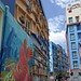 Colourful Street Art in Bukit Bintang, Kuala Lumpur.