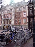 Bike racks, Amsterdam, Netherlands