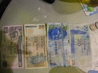 Hong Kong - Assorted 20HKD notes