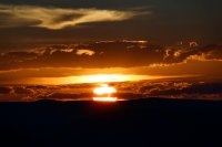 Sunset as seen from Morro do Pai Inacio